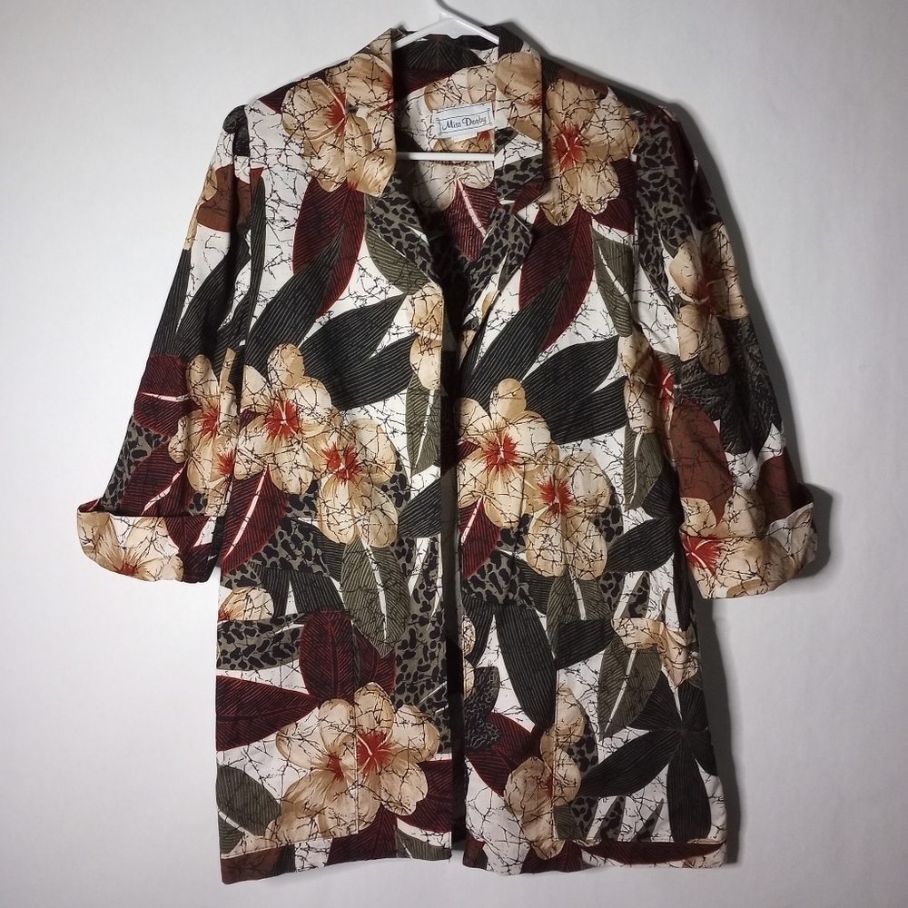 Miss Dorby patterned top size 14
